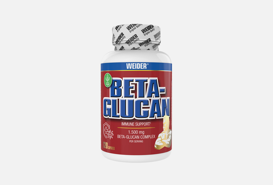 БАД для поддержки пищеварения WEIDER Beta-Glucan сахаромицеты, инулин 