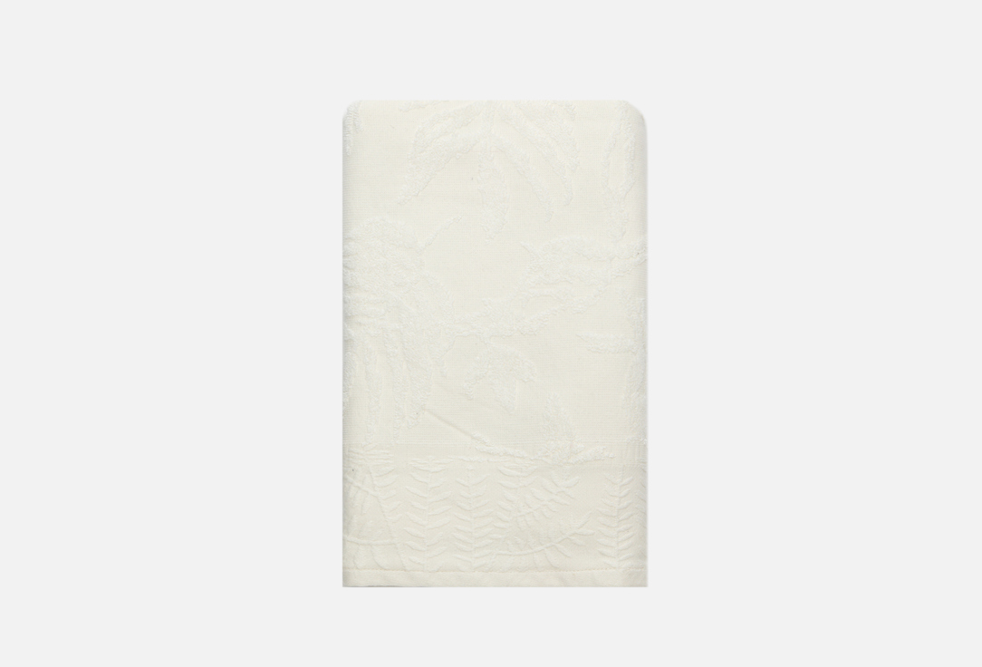 Полотенце MOROSHKA Fleur белое 70х140 1 шт цена и фото