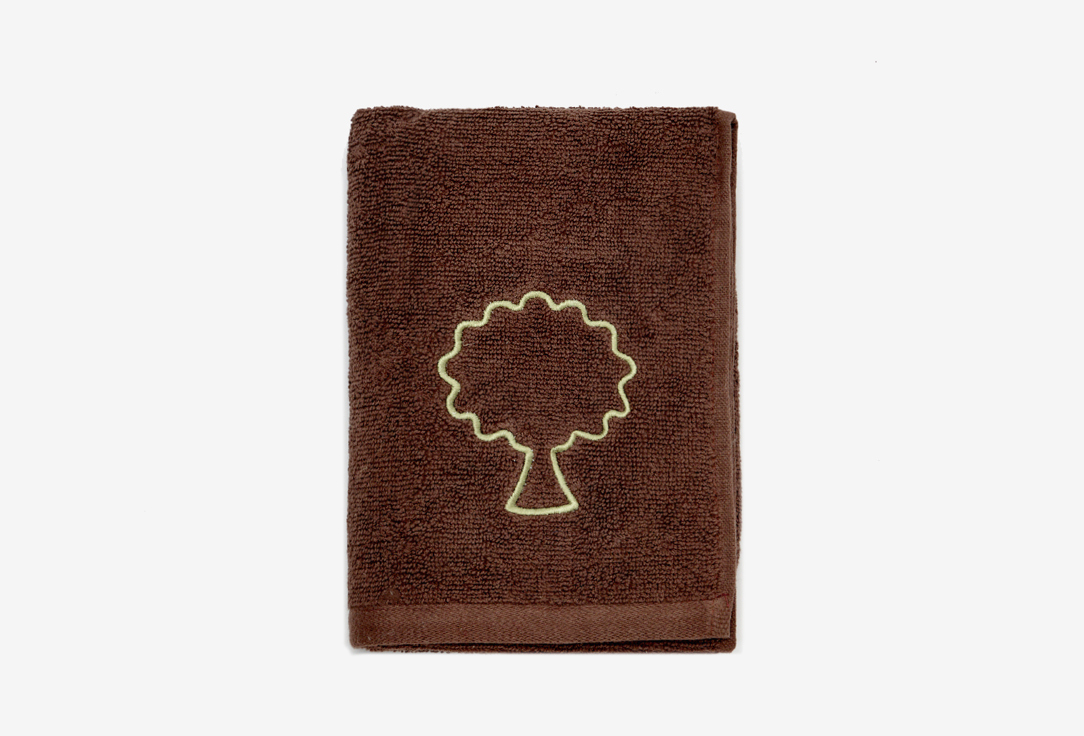 Полотенце для ванной Moroshka Naturel, коричневый 