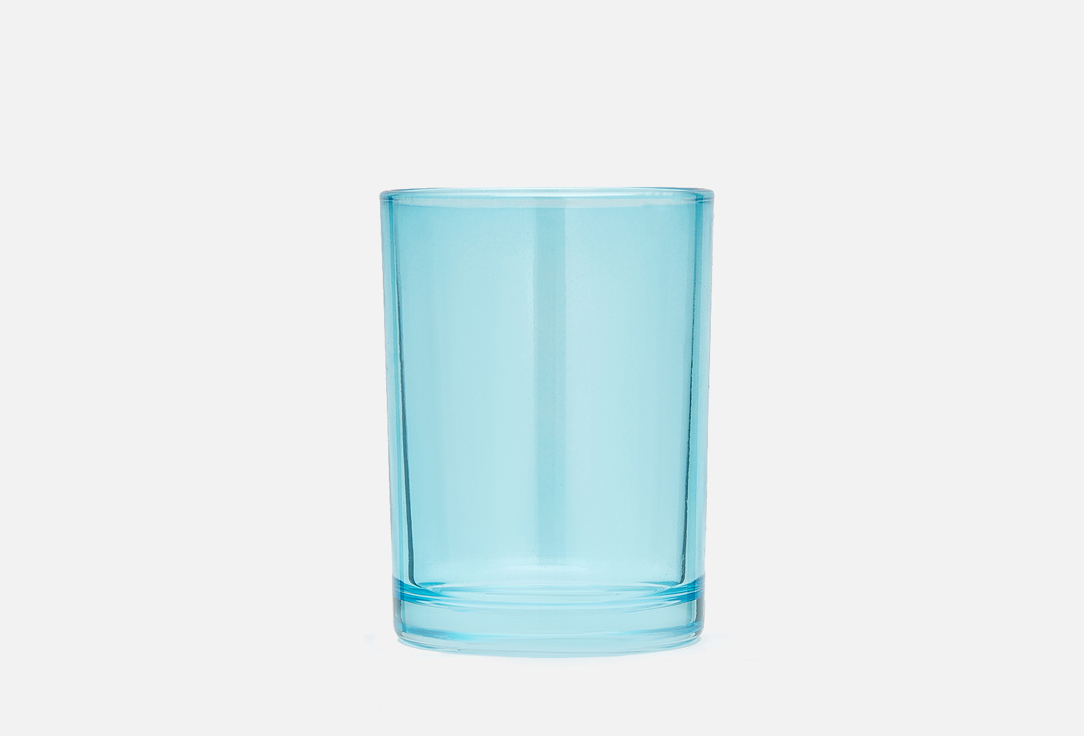 

Стакан для зубных щеток MOROSHKA, Голубой, Bright Colors, бирюзовый 300 мл