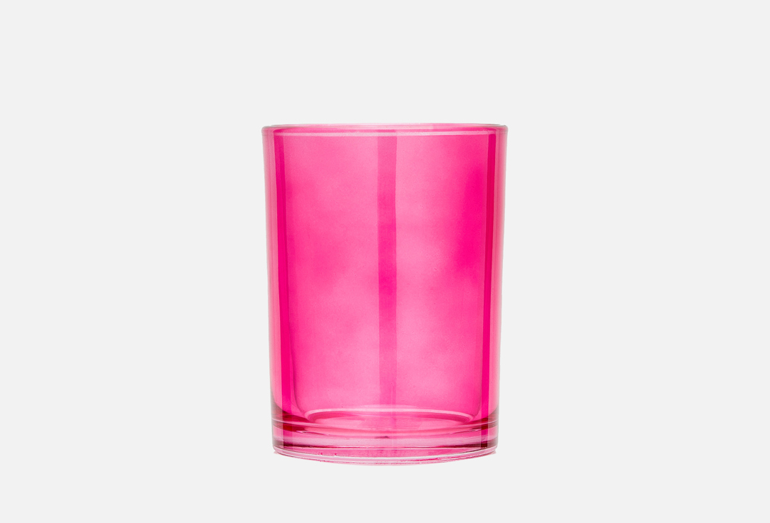 Стакан для зубных щеток MOROSHKA Bright Colors, розовый 300 мл