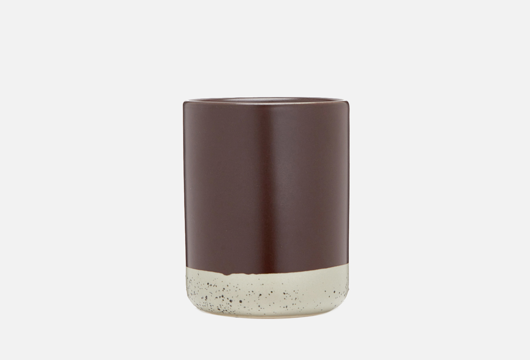 

Стакан для зубных щеток MOROSHKA, Мультиколор, Naturel, бежевый 1 шт