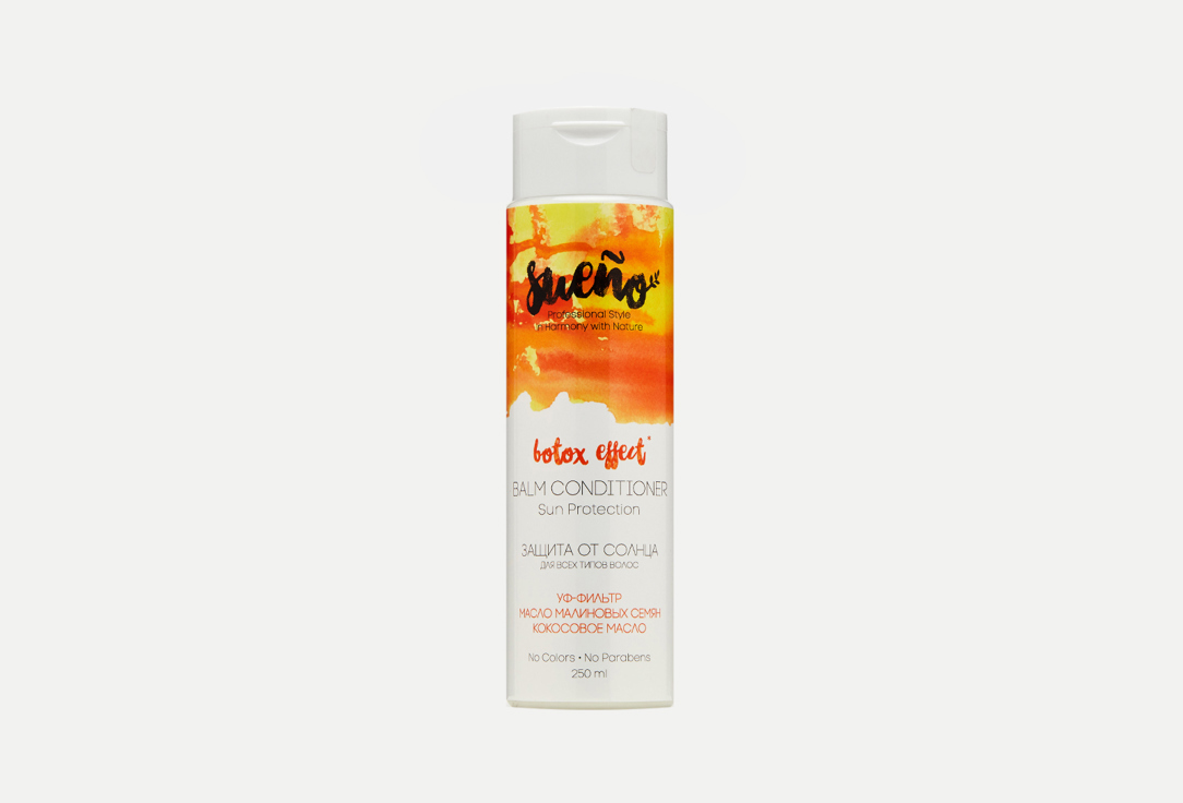 Солнцезащитный бальзам для волос с УФ-Фильтром SUENO Sun protection Hair Balm with UV Filter 250 мл