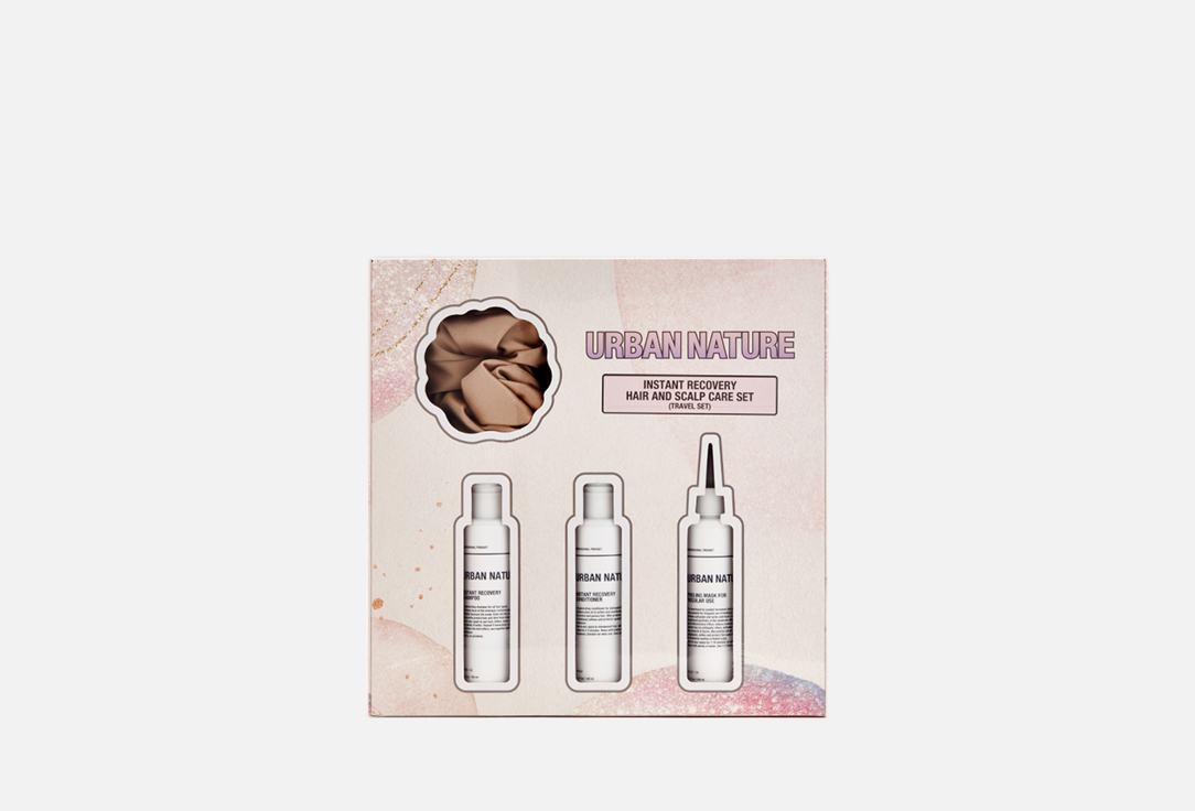 

Набор для ухода за волосами URBAN NATURE, Instant recovery Travel 1 шт