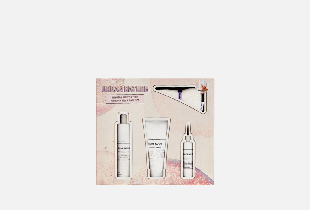 Изображение товара Набор для ухода за волосами и кожей головы URBAN NATURE Intensive moisturizing