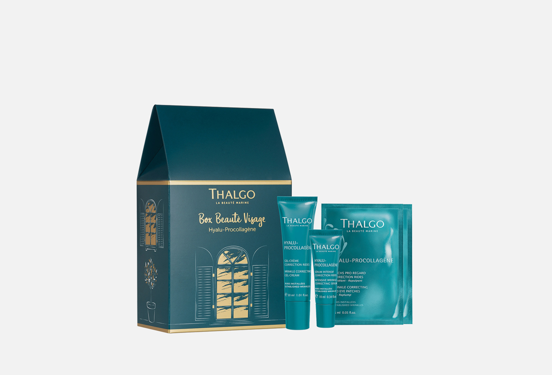 Подарочный набор THALGO HYALU-PROCOLLAGENE набор антивозрастной thalgo hyalu procollagene pouch