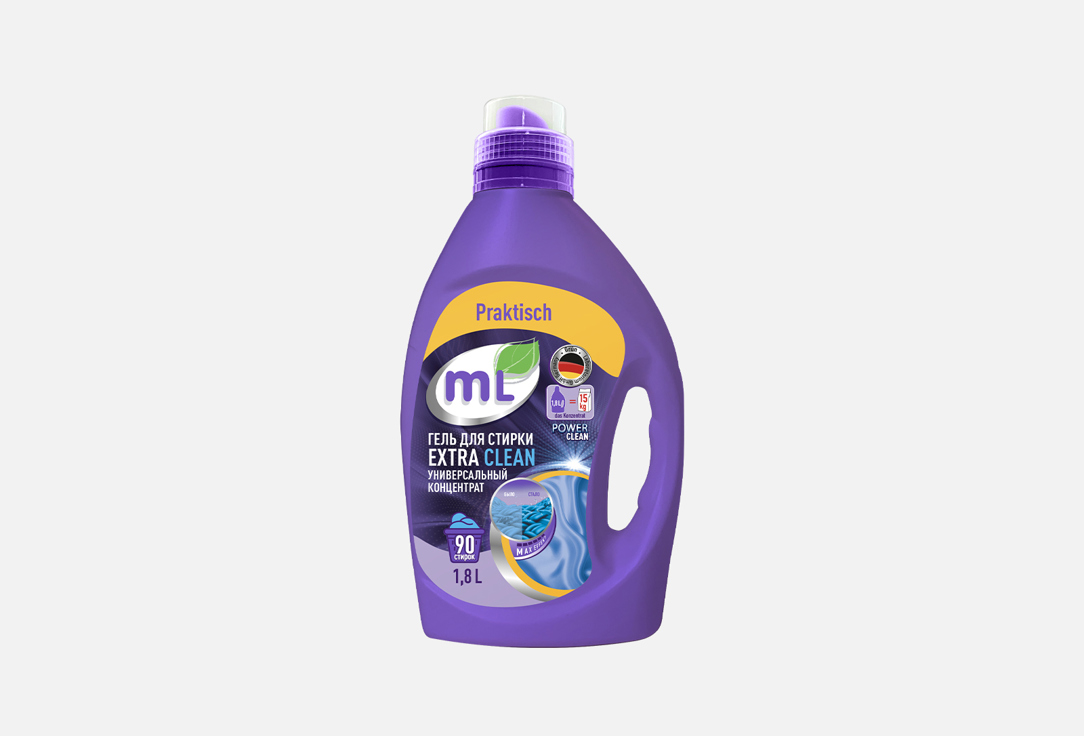 Изображение товара Гель для стирки MEINE LIEBE Extra Clean 1,8 л