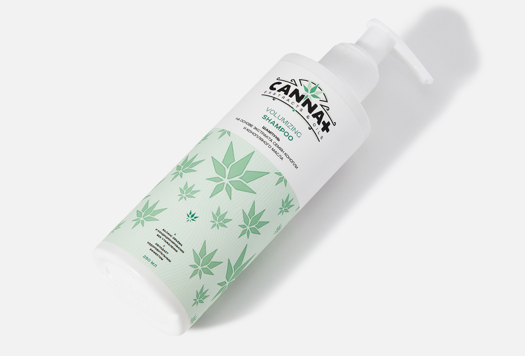 Безсульфатный шампунь для волос Canna+  SLS Free Volumizing Shampoo 