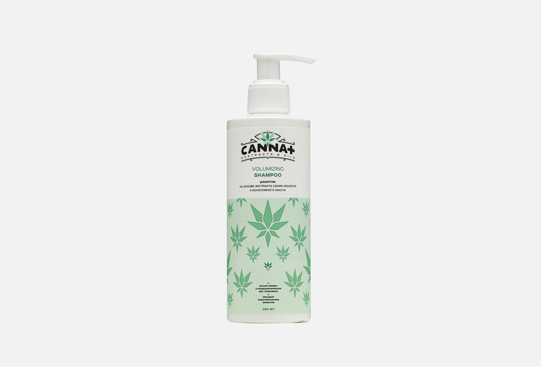 Бессульфатный шампунь для волос CANNA+ SLS Free Volumizing 250 мл