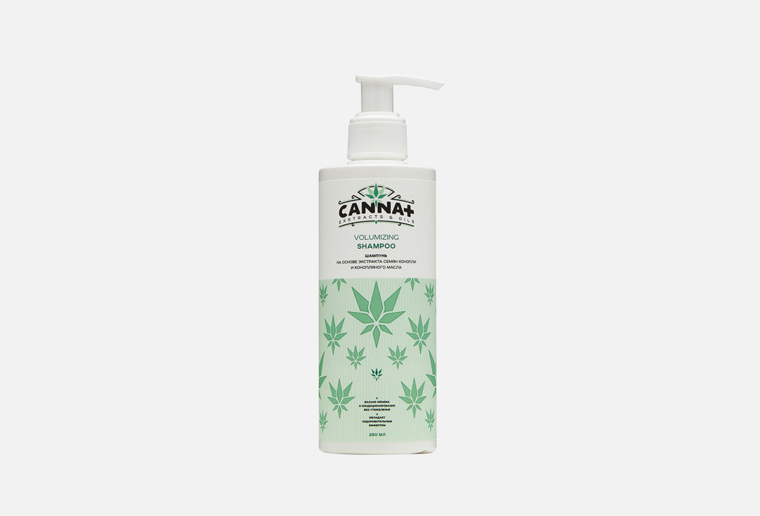 Безсульфатный шампунь для волос Canna+  SLS Free Volumizing Shampoo 