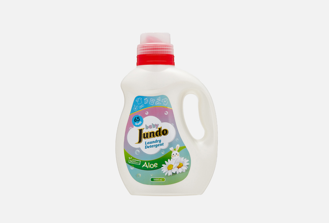 чистящий гель jundo pets cleanser для уборки за домашними животными 1 л гель-концентрат для стирки JUNDO Baby с лейкой 1000 мл