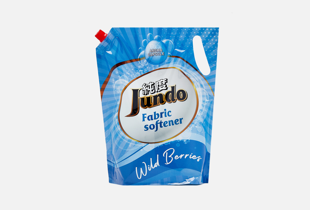 Кондиционер для белья JUNDO Wild Berries 2000 мл средства для стирки jundo wild berries кондиционер ополаскиватель для белья концентрированный
