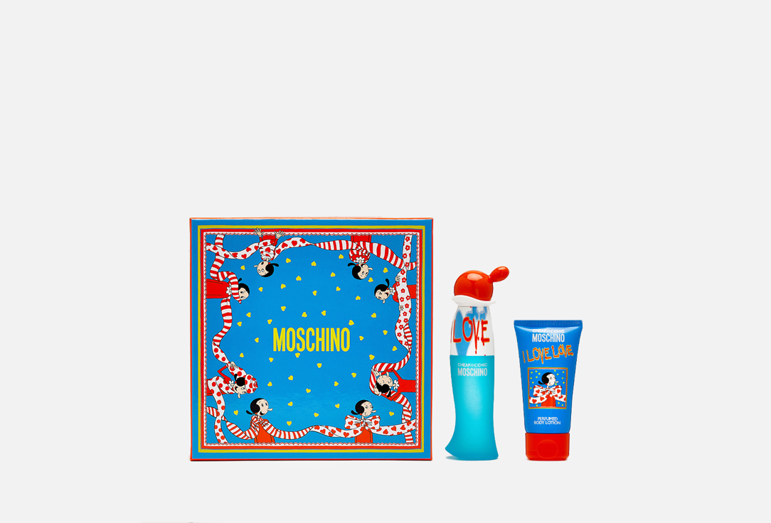 Подарочный набор  Moschino I LOVE LOVE 