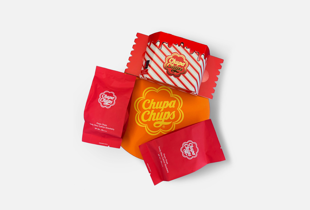chupa chups juicy jam box Подарочный набор кушонов для лица CHUPA CHUPS Triple Treat Box 1 шт
