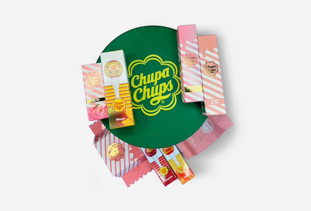 Подарочный набор косметики для лица, глаз и губ  Chupa Chups Super Fruity Box 