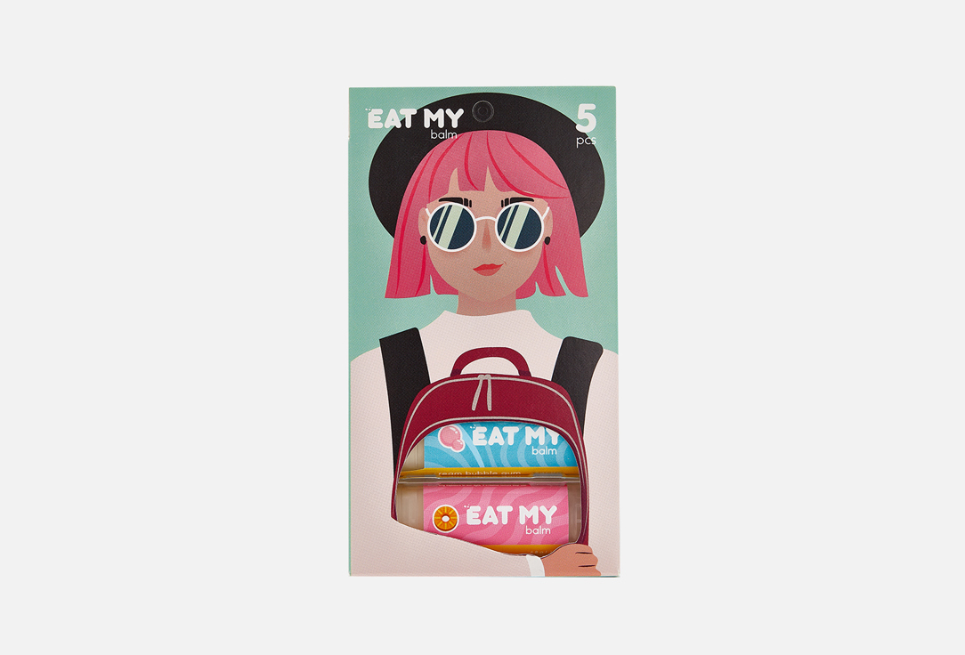 Изображение товара Набор бальзамов для губ EAT MY balm set confidence boost