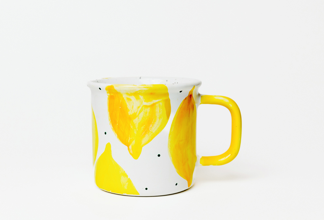 Керамическая чашка ODARYADARYA Лимон, 200мл 200 мл цена и фото