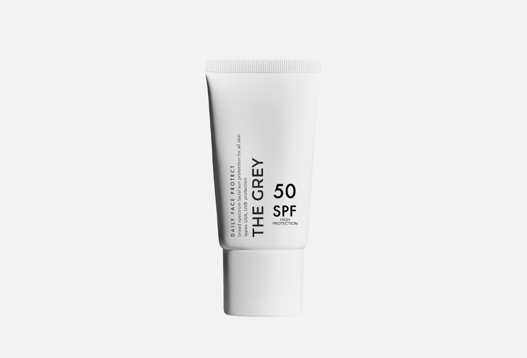 Флюид для лица с SPF 50 THE GREY MENS SKINCARE Daily Face Protect SPF 50 50 мл the face shop daily beauty tools ножницы для лица 1 пара