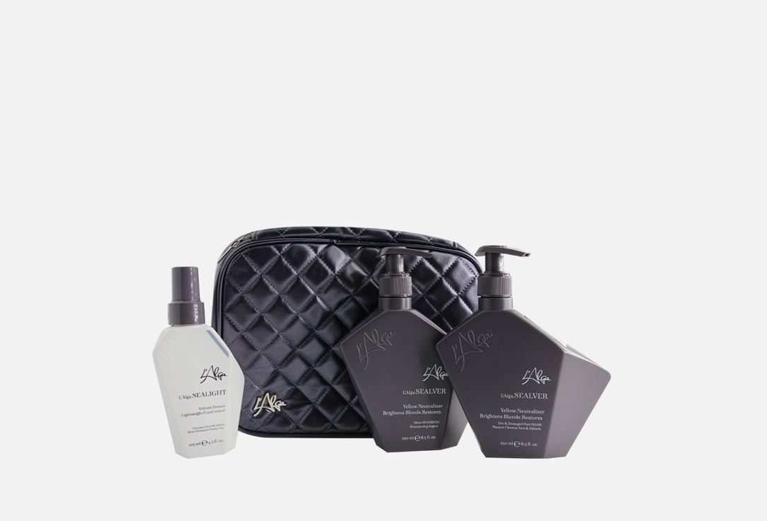 Подарочный набор по уходу за волосами L'Alga SEALVER Beauty Bag 