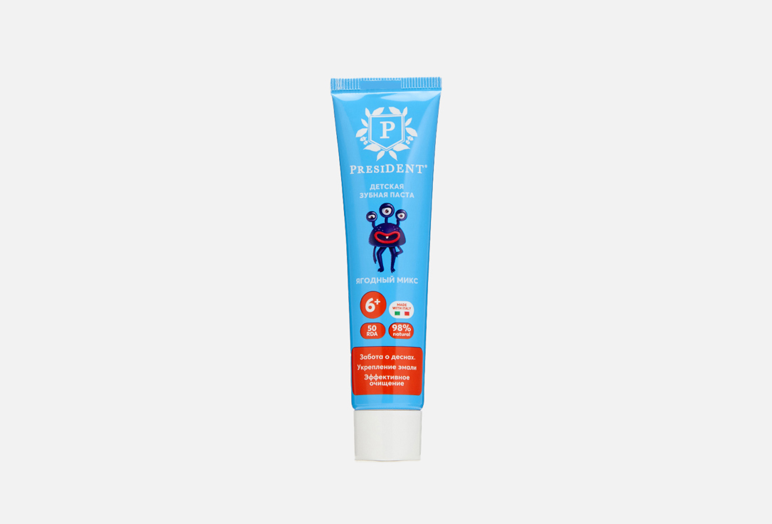 

Зубная паста PRESIDENT, Ягодный микс 43 г
