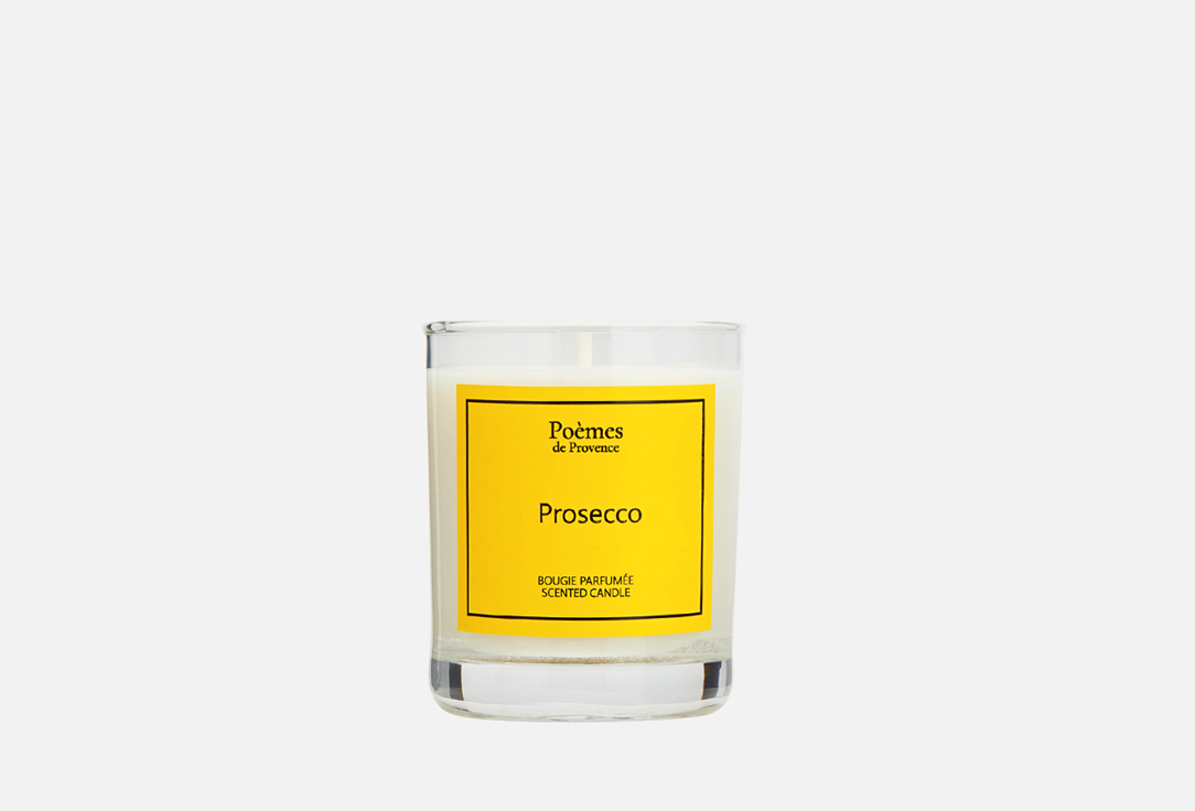 гель для душа poemes de provence bergamote Ароматическая свеча POÈMES DE PROVENCE PROSECCO 140 г