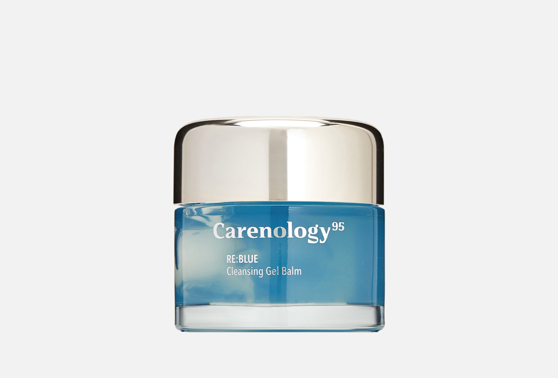 Гель-бальзам для снятия макияжа с экстрактом голубой пижмы Carenology95 RE:BLUE Cleansing Gel Balm 