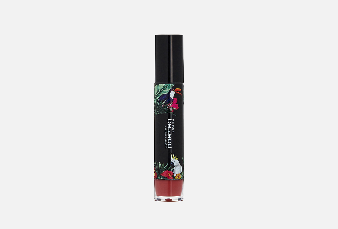 Блеск для губ лаковый POETEQ Отражение 5 мл карандаш для губ розовое дерево 1 05 г
