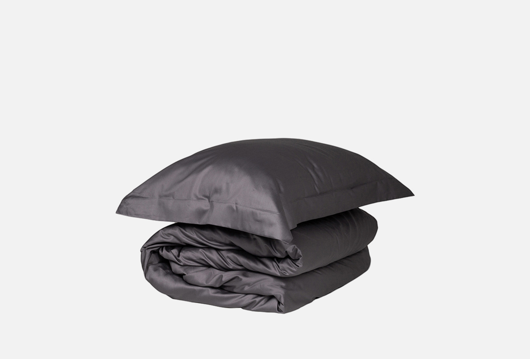 Комплект постельного белья BELLEHOME Стефания Graphite, евро евро мл
