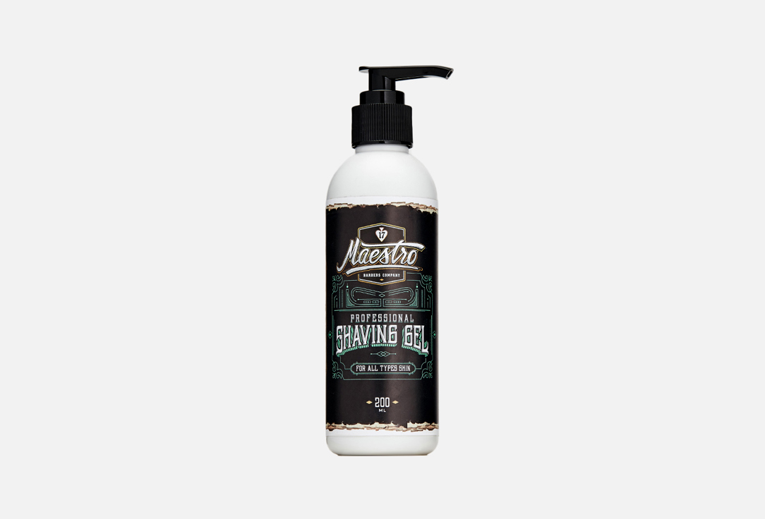 

Гель для бритья MAESTRO, Shaving gel 200 мл