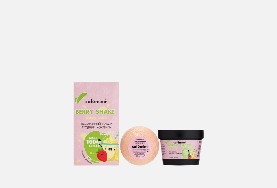

Подарочный набор CAFÉ MIMI, BERRY SHAKE 2 шт