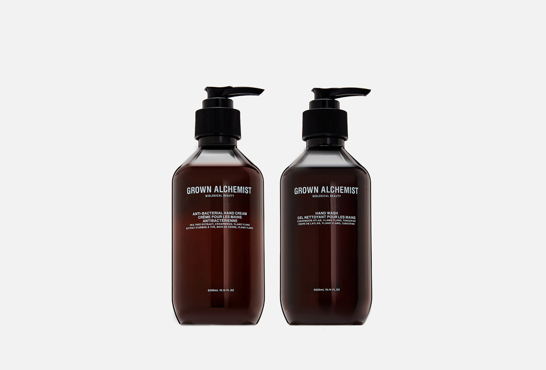 Изображение товара Набор-дуэт для деликатного очищения и защиты кожи рук Grown Alchemist hand wash & hand cream twinset purify & protect
