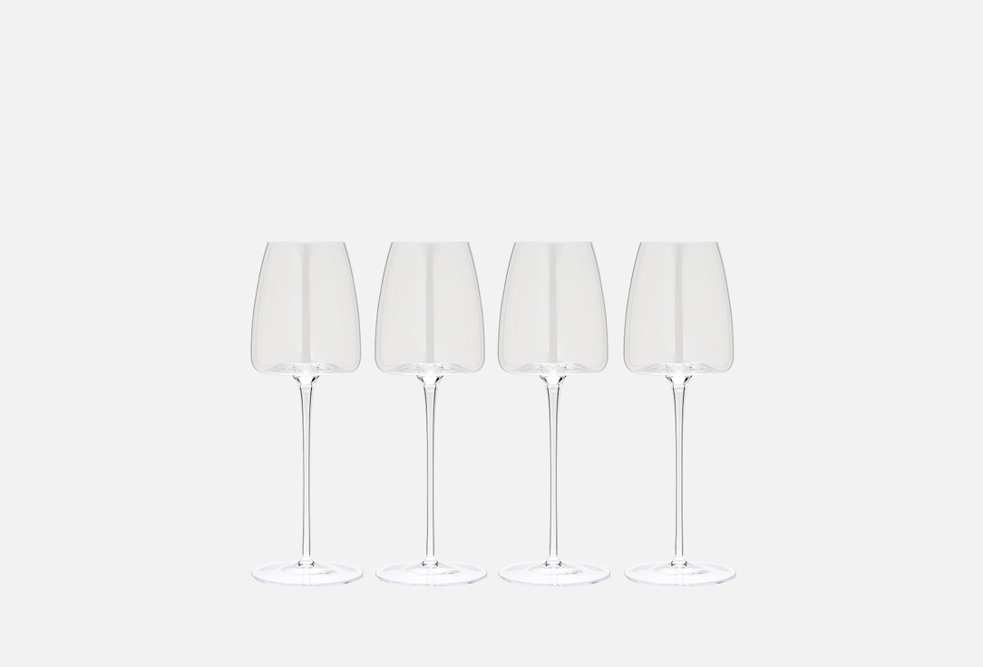 Набор бокалов LIBERTY JONES Sheen для вина, 350 мл 4 шт набор бокалов apollo veneto зеленый 3шт 350мл стекло