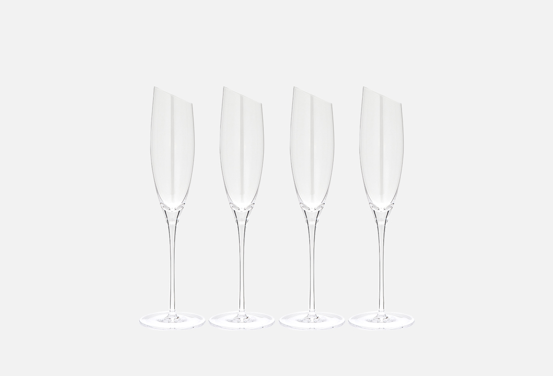 Набор бокалов LIBERTY JONES Geir для шампанского, 190 мл 4 шт