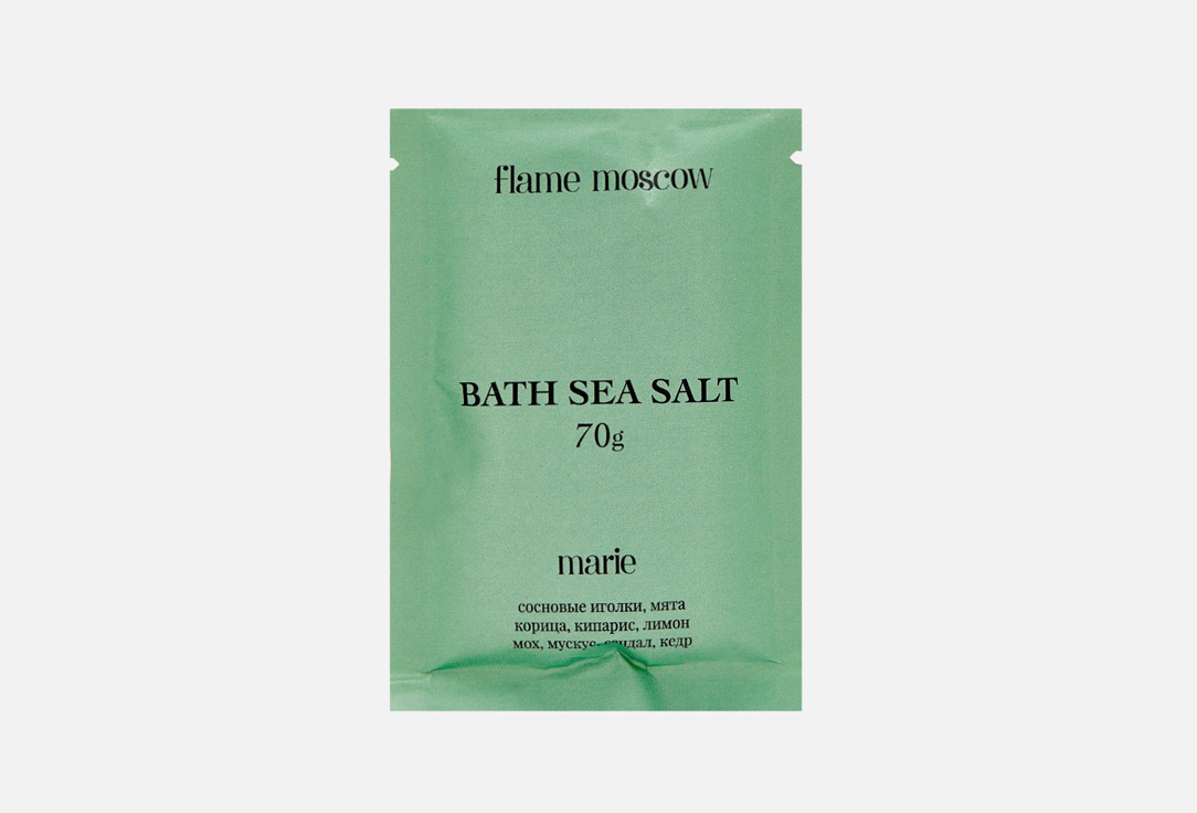 

Соль для ванны FLAME MOSCOW, Marie 70 г