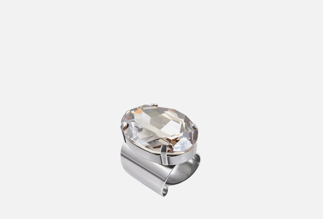 кольцо STARCULT Silver shade oval 1 шт