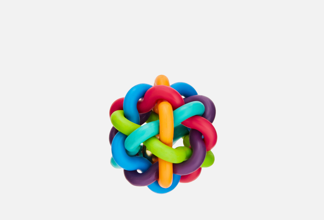 Мяч Пижон Молекула с бубенчиком, 7 см 