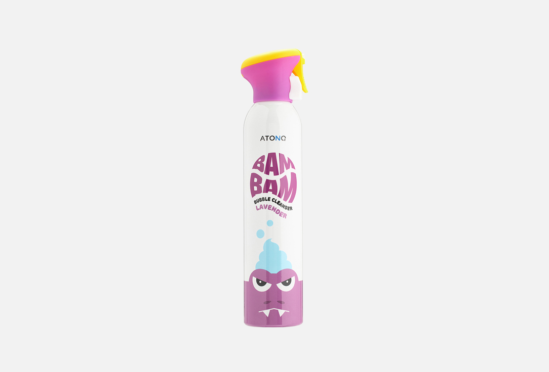 Детское средство для умывания лица и тела с ароматом лаванды ATONO2 BAM BAM BUBBLE CLEANSER LAVENDER 