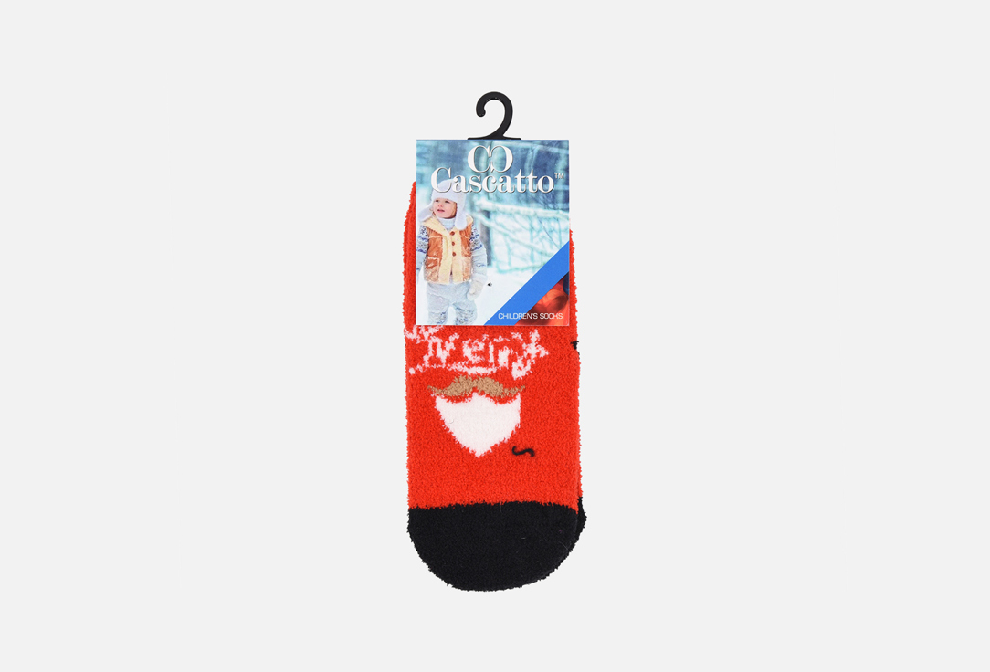 Носки CASCATTO Маска, красный носки cascatto подарок красный