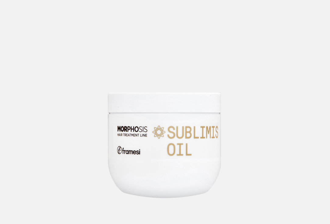 Маска для волос FRAMESI SUBLIMIS OIL DEEP TREATME MASK 250 мл эмульсия для волос увлажняющая framesi sublimis oil all day emulsion 150 мл