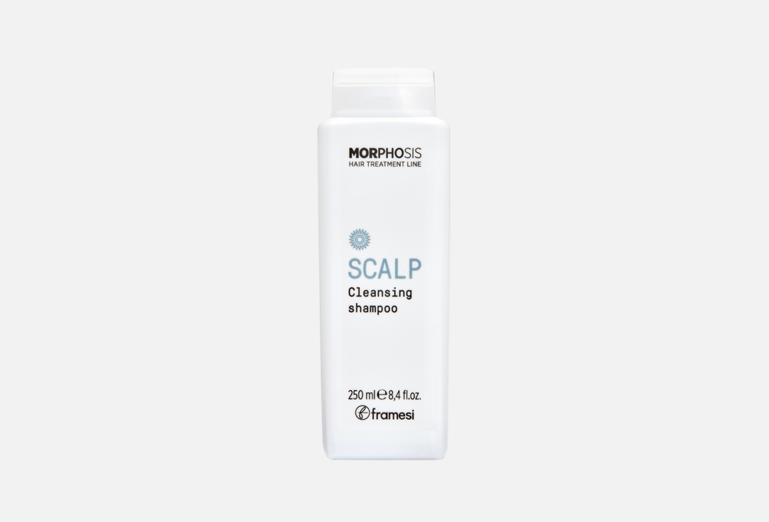 Очищающий шампунь для кожи головы FRAMESI SCALP CLEANSING SHAMPOO 250 мл masil набор масок для волос 12 scalp spa cleansing lotion 60мл