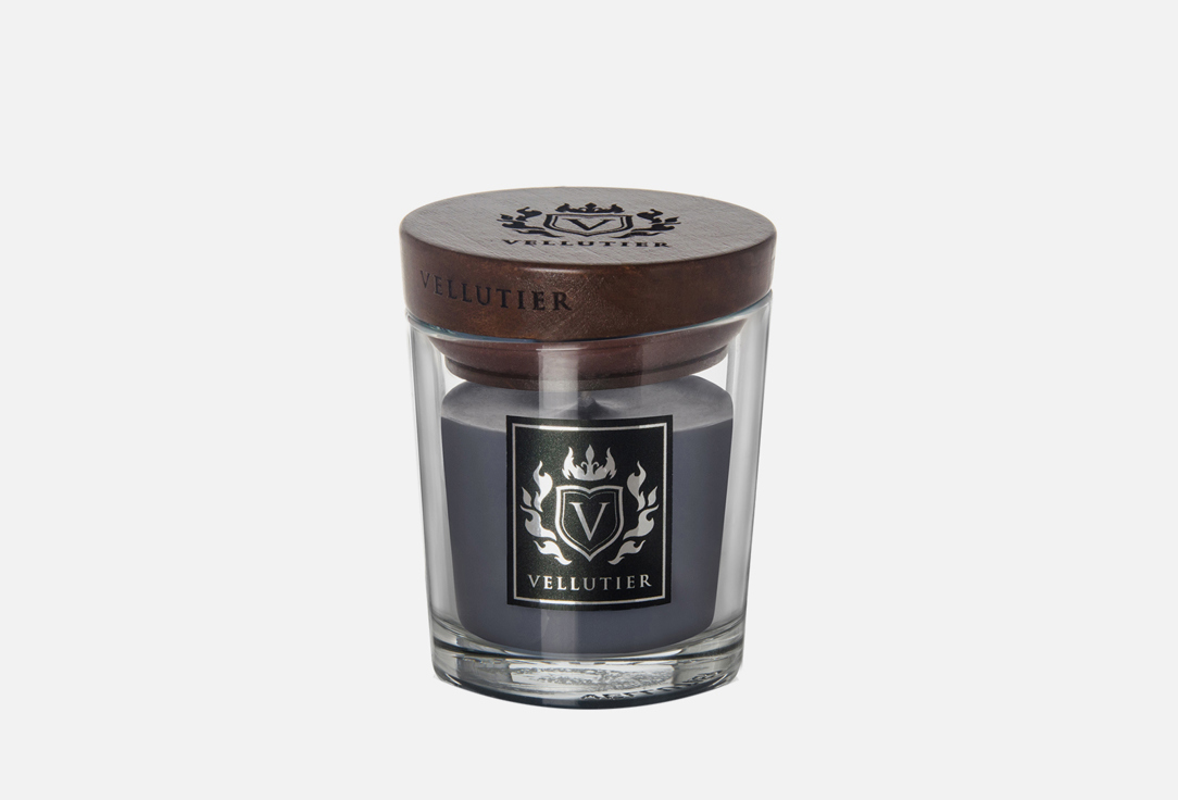 Изображение товара Ароматическая свеча Vellutier Desired by Night 90 г с деревянной крышкой