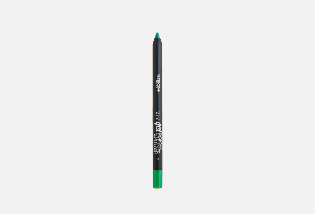 Карандаш для глаз DEBORAH MILANO 2 IN 1 GEL KAJAL & EYELINER PENCIL 1.4 г карандаш для глаз l arte del bello устойчивый карандаш для глаз 24 7 kajal eyeliner