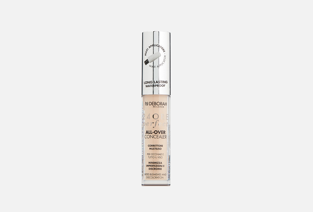 Изображение товара Жидкий консилер DEBORAH MILANO 24 ORE PERFECT ALL OVER CONCEALER для лица и кругов под глазами