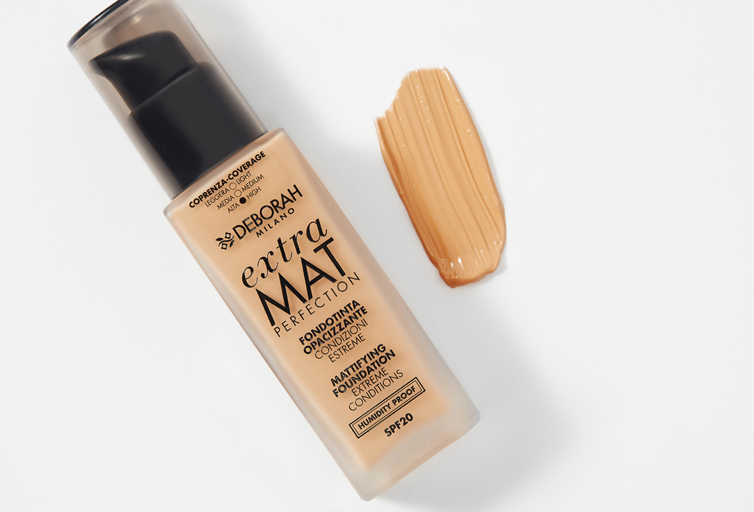 DEBORAH MILANO Тональная основа EXTRA MAT PERFECTION MATTIFYING FOUNDATION