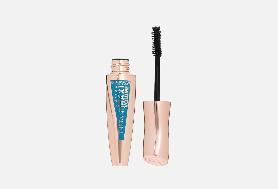 

Тушь для ресниц DEBORAH MILANO, Черный, 24ORE INSTANT MAXI VOLUME MASCARA 12 мл