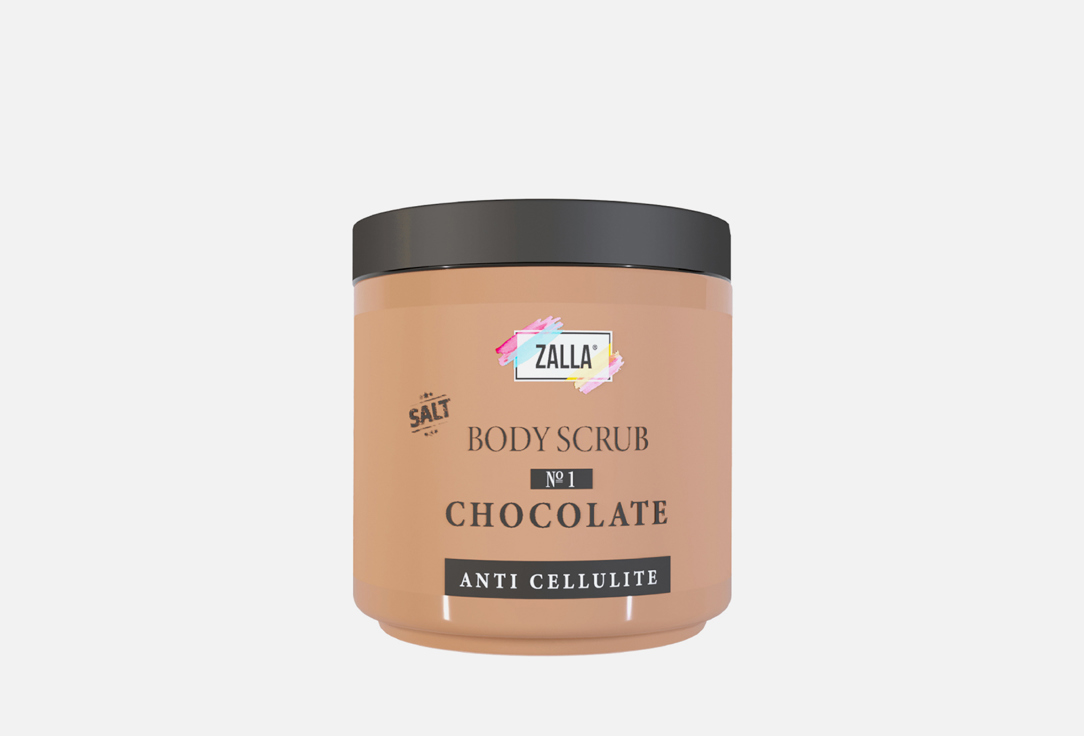 Скраб для тела ZALLA Chocolate 720 г цена и фото
