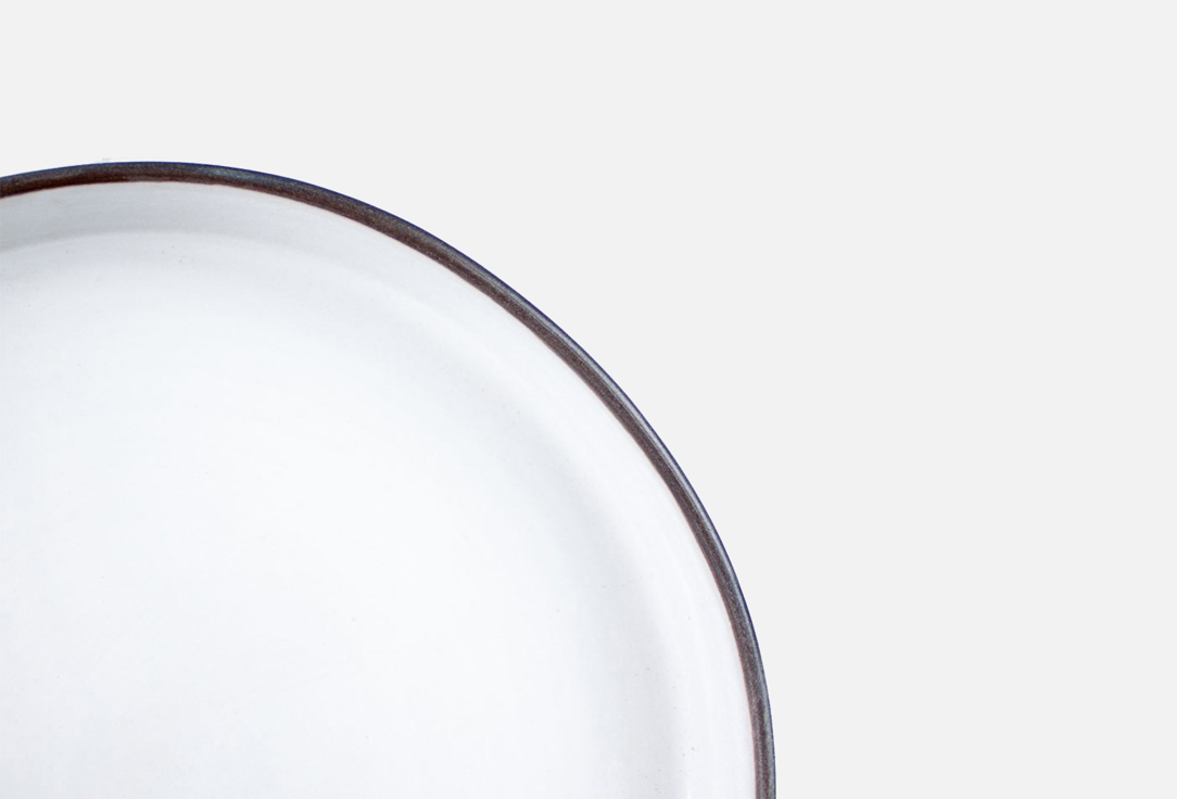 Набор тарелок La Palme Artisan Ceramica next white 22 см 