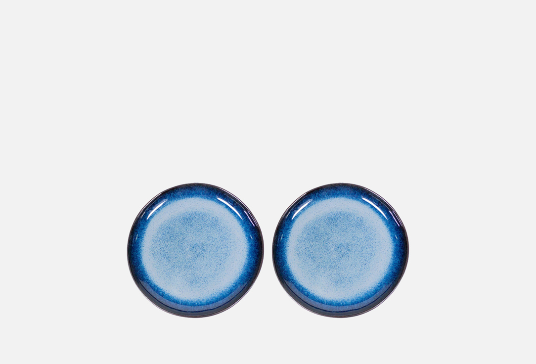 Изображение товара Набор тарелок La Palme Artisan Ceramica galaxy 21 см для сервировки посуды