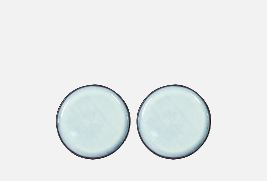 Изображение товара набор тарелок La Palme Artisan Ceramica крокус 24 см