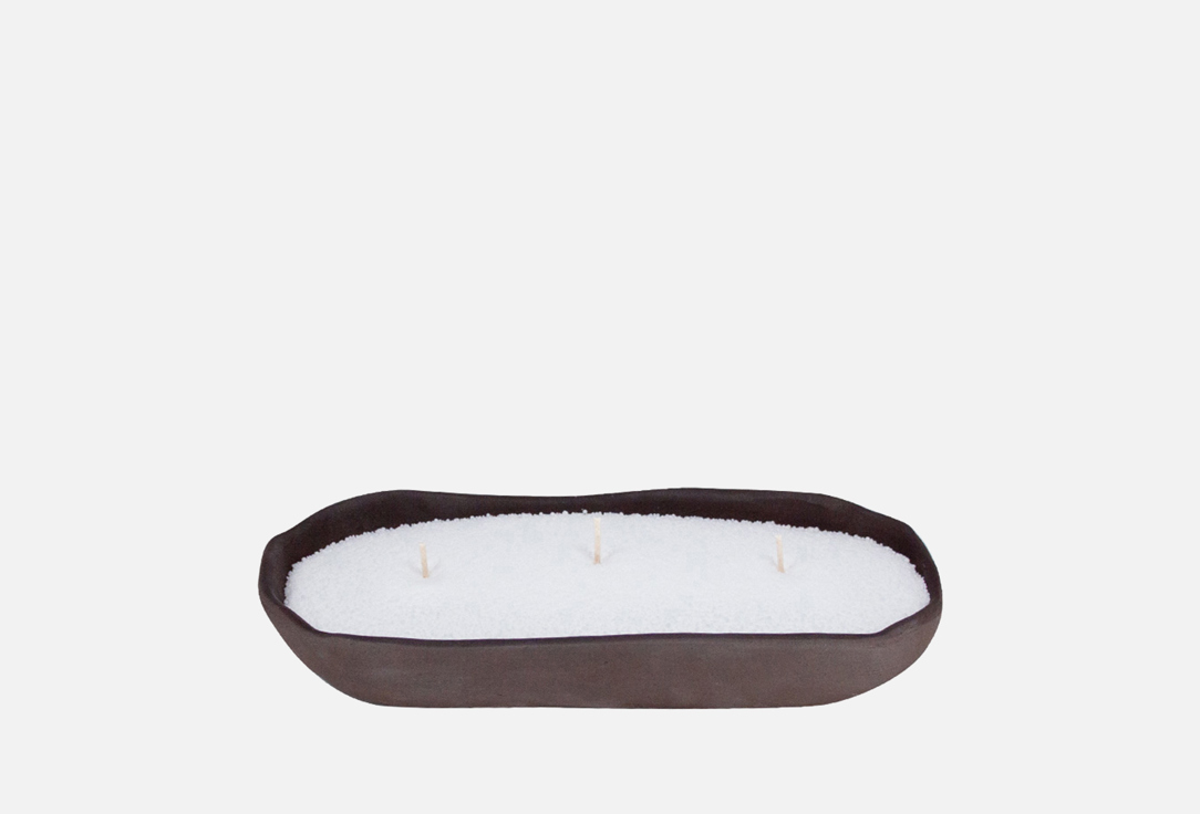 

Свеча LA PALME ARTISAN CERAMICA, Белый, Сандал овальная 1 шт